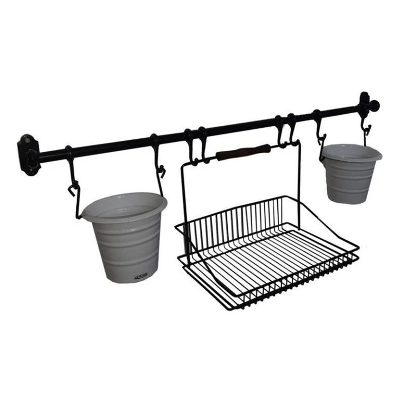 استند دیواری سالوت مدل دو گلدان 2025