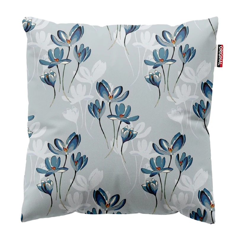 کوسن پاد آفرین مدل گل و برگ کد PK403174 سایز 40*40 سانتی متر