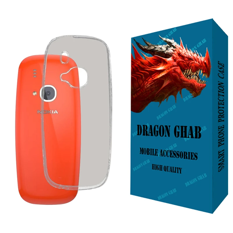 کاور دراگون قاب مدل ژله ای مناسب برای گوشی موبایل نوکیا 3310 2017