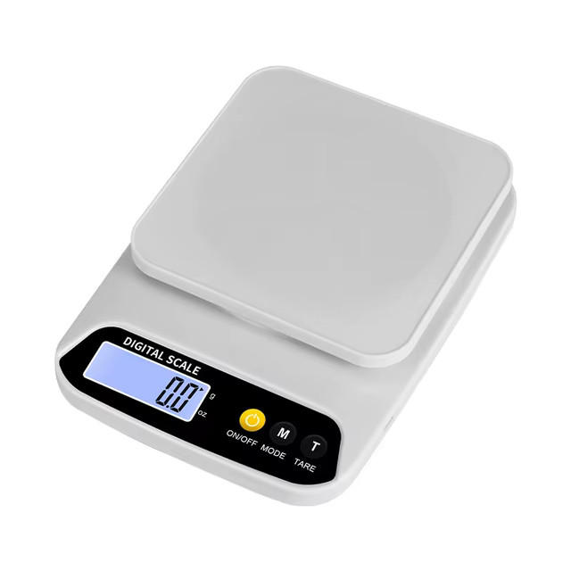 ترازو آشپزخانه دیجیتال مدل  scale-Stainless حداکثر ظرفیت قابل اندازه‌گیری 10 کیلوگرم با دقت اندازه‌گیری 1 گرم