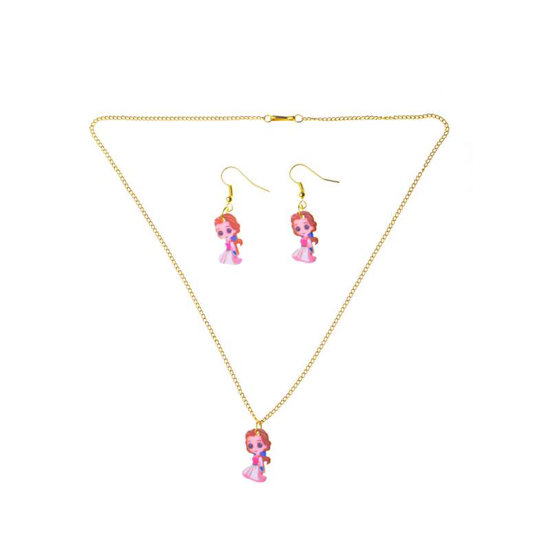 نیم ست دخترانه مدل راپونزل