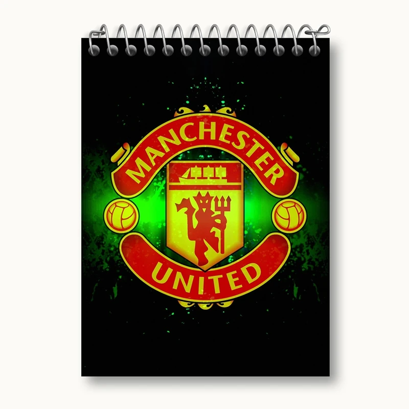 دفتر یادداشت 50 برگ خندالو مدل باشگاه منچستر یونایتد کد 26504