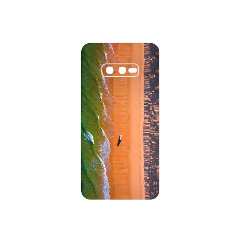 برچسب پوششی ماهوت مدل Beach and Green Sea مناسب برای گوشی موبایل سامسونگ Galaxy S10e