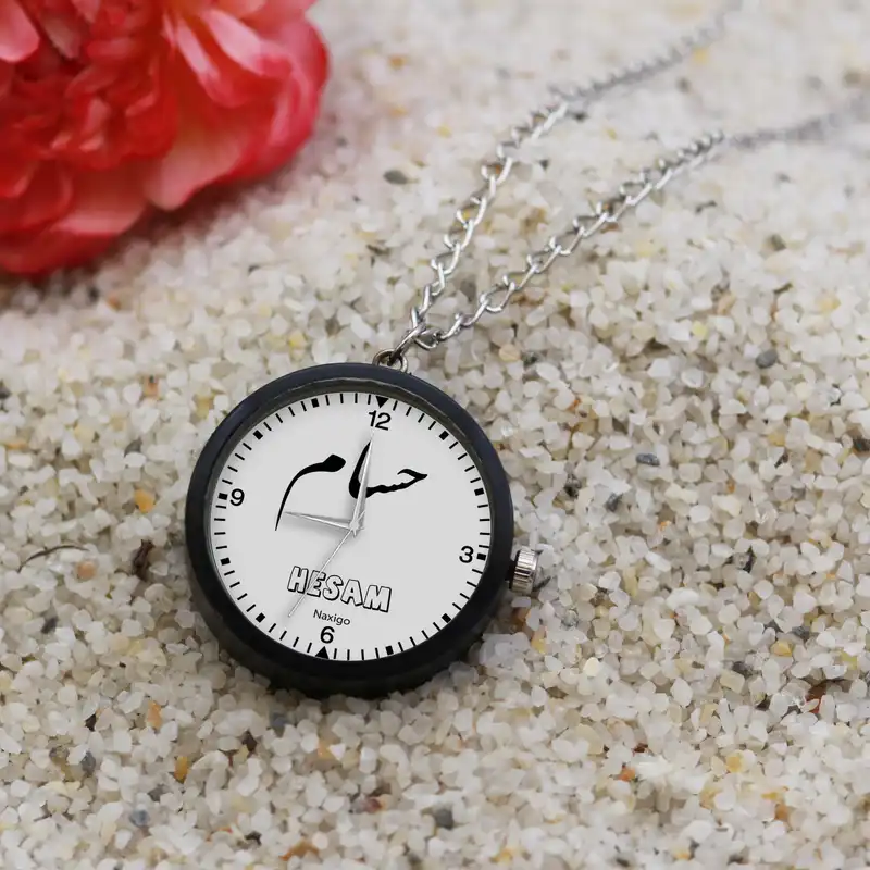 ساعت گردنبندی عقربه ای ناکسیگو مدل حسام کد NF12096