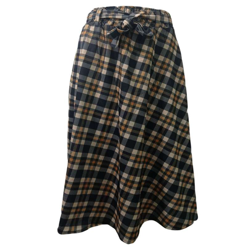 دامن زنانه مدل چهارخونه کد 2