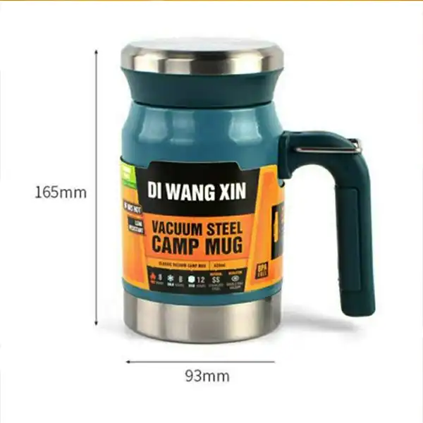 ماگ سفری دیوانگ ژین مدل D1 گنجایش  0.620 لیتر