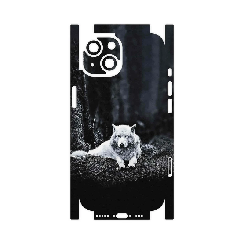 برچسب پوششی ماهوت مدل Dire_Wolf-FullSkin مناسب برای گوشی موبایل اپل iPhone 15