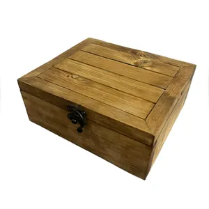 جعبه هدیه چوبی مدل کلاسیک کد 01
