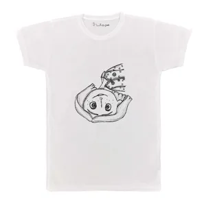 تی شرت بچگانه پرمانه طرح کورالین کد pmt.4777