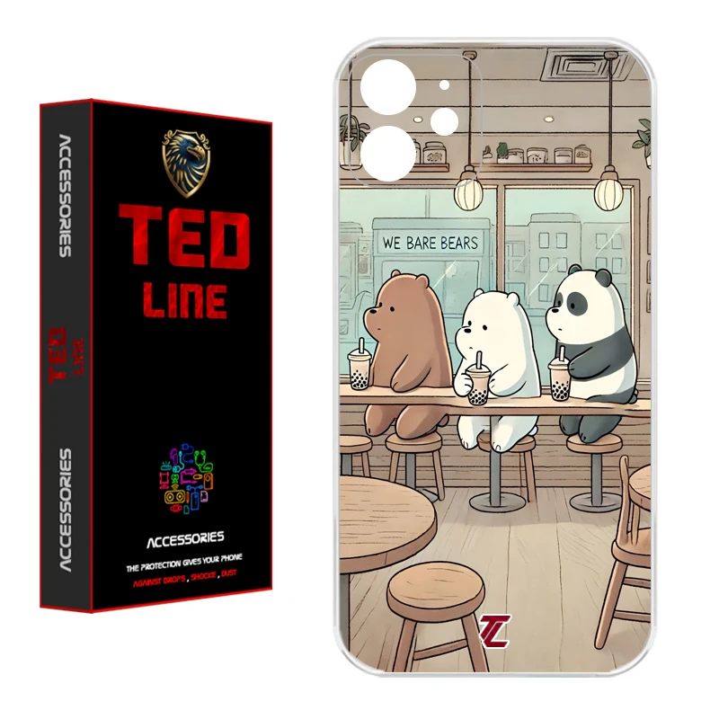 کاور تدلاین طرح خرس کد 1164 مناسب برای گوشی موبایل اپل Iphone 12