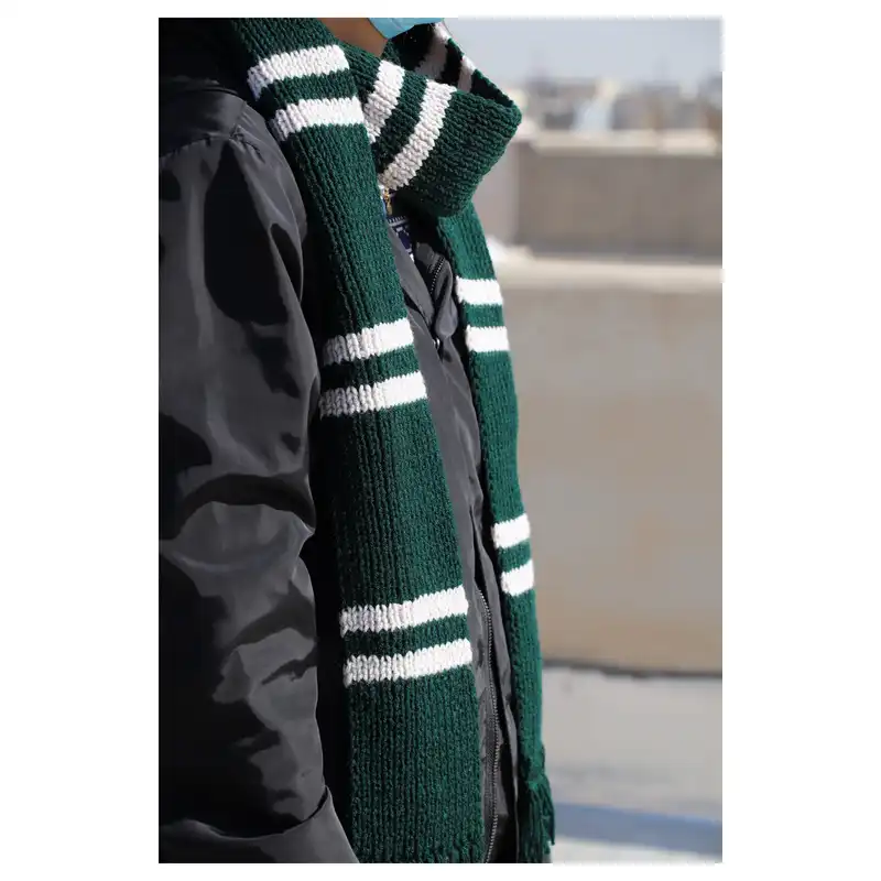 شال گردن بافتنی مدل هری پاتر کد 136