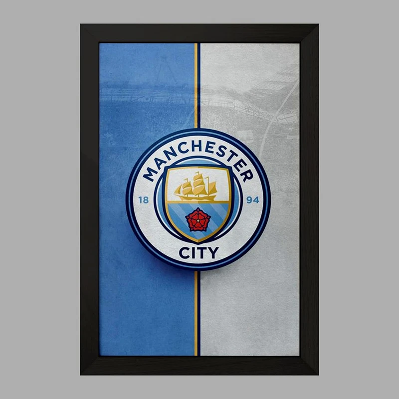 تابلو خندالو مدل باشگاه منچستر سیتی کد 26796