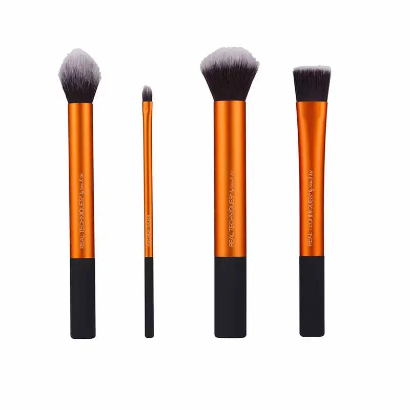 ست برس آرایشی ریل تکنیکس مدل flawless بسته 4 عددی