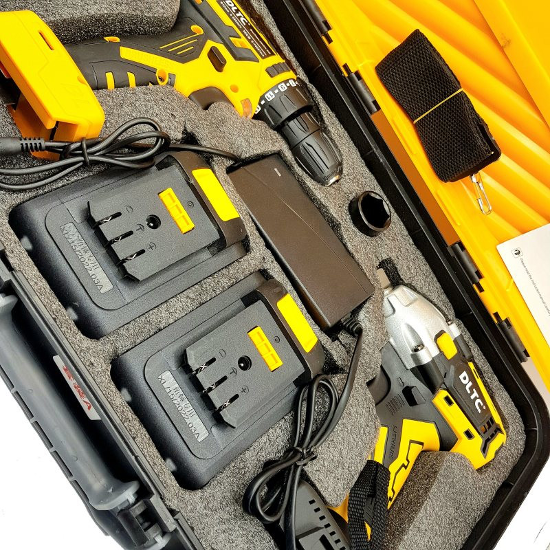 بکس و دریل دی ال تی سی کد cr8989 مجموعه 2 عددی