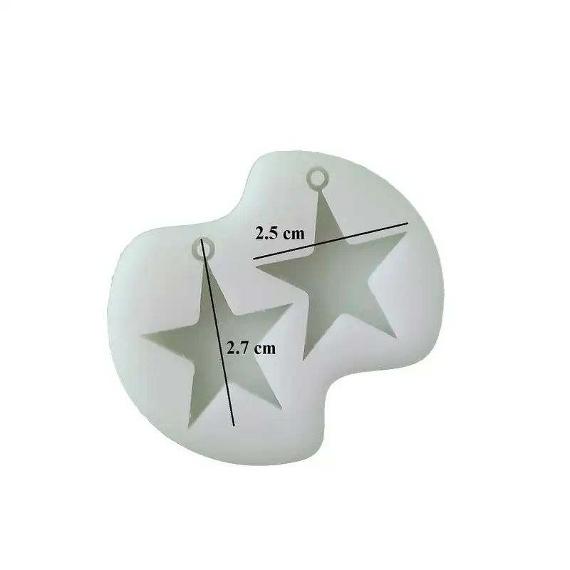 قالب رزین طرح ستاره کد S1