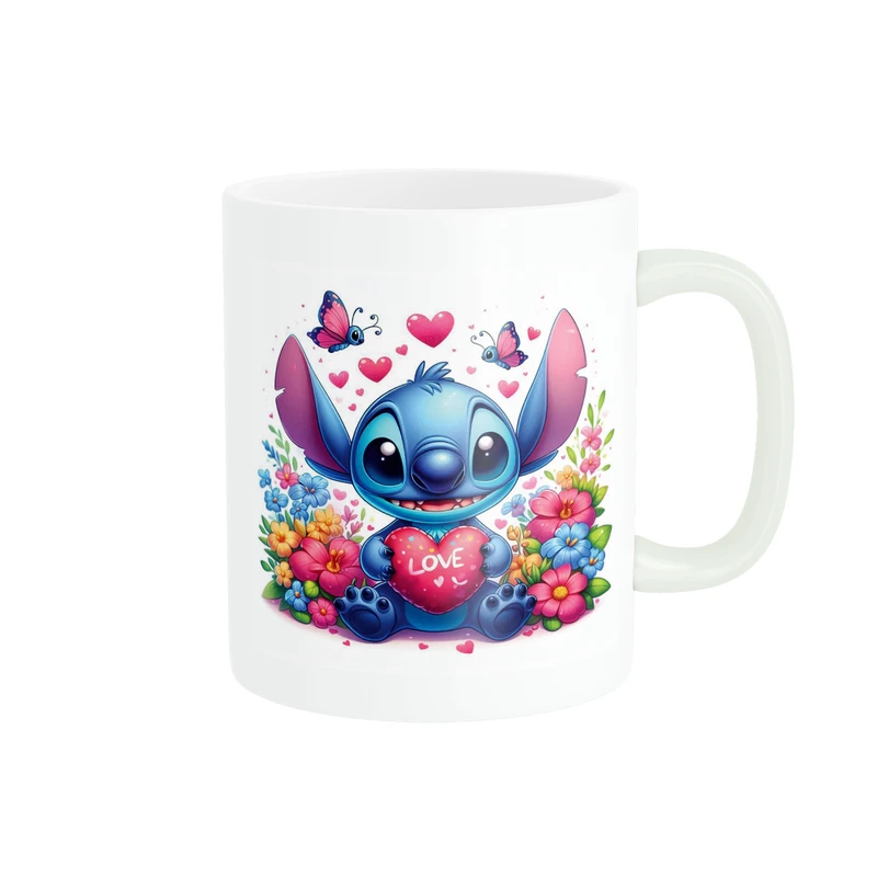 ماگ پاد آفرین مدل کارتون استیچ کد DKC1127