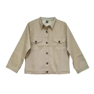 کت زنانه مدل کتان کد2