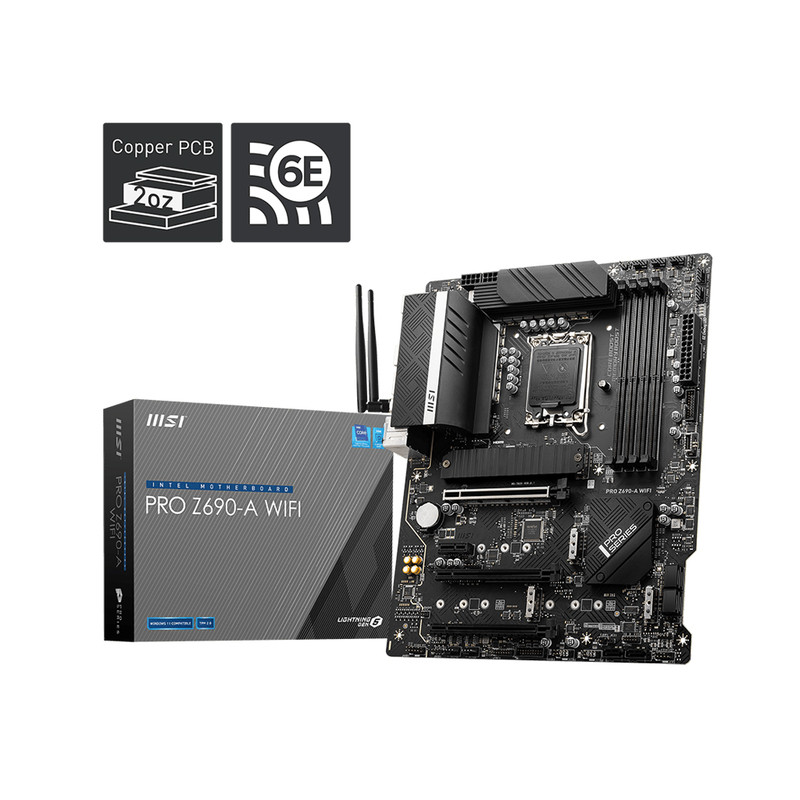 مادربرد ام اس آی مدل PRO Z690-A WIFI 3