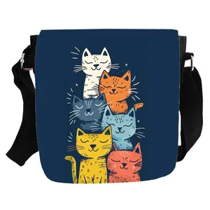 کیف رودوشی مدل گربه کد kd0065