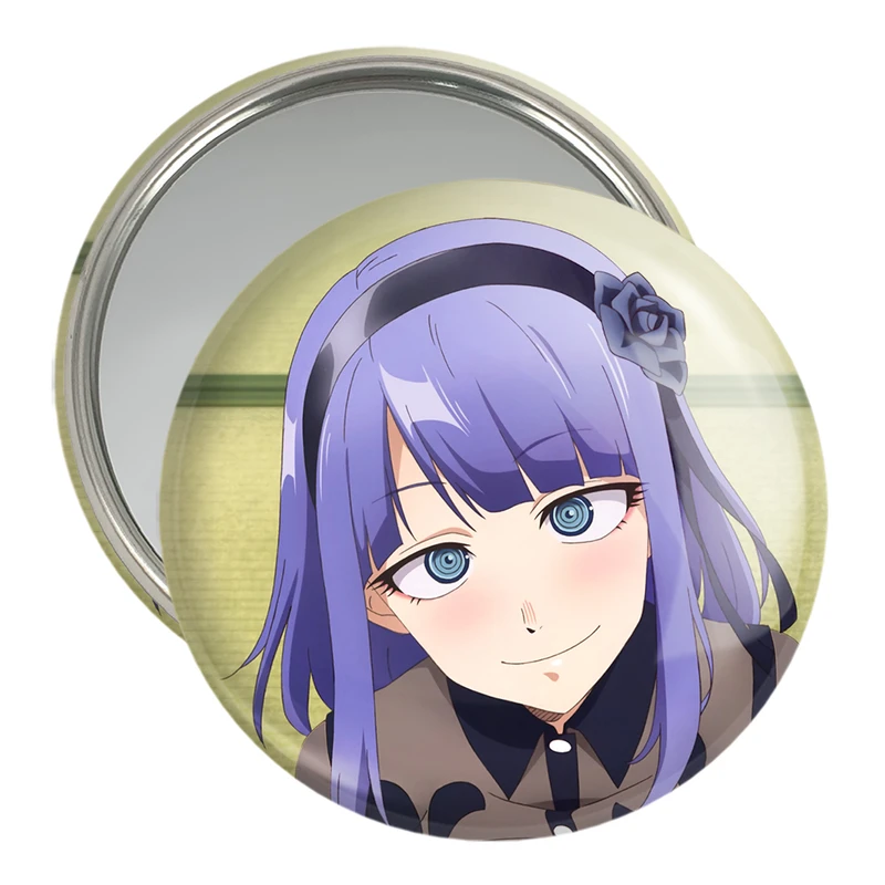 آینه جیبی خندالو مدل شیداره انیمه داگاشی کاشی کد 23387