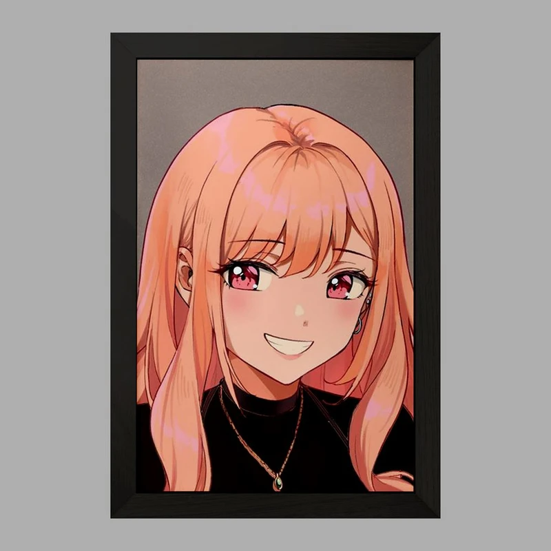 تابلو خندالو مدل کیتاگاوا انیمه مای درس آپ دارلینگ کد 23842