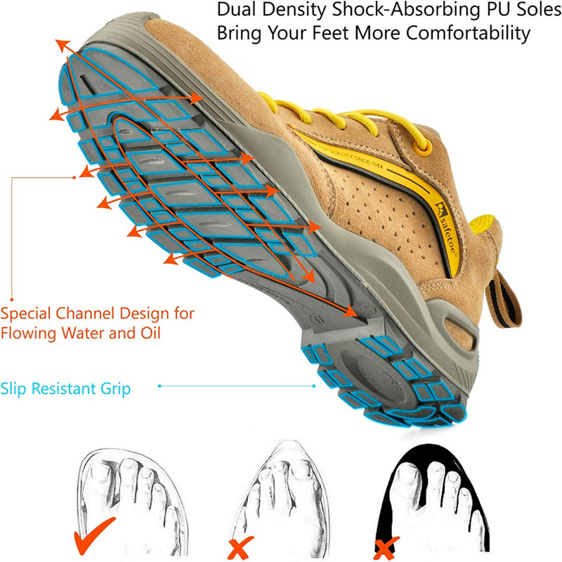 کفش ایمنی سیف تو مدل الکترواستاتیک BEST SPORT  L-7296