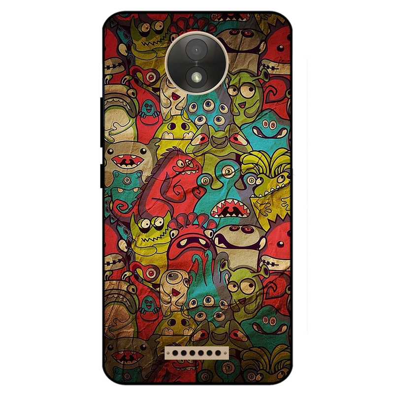 کاور مگافون کد 0101 مناسب برای گوشی موبایل موتورولا Moto C