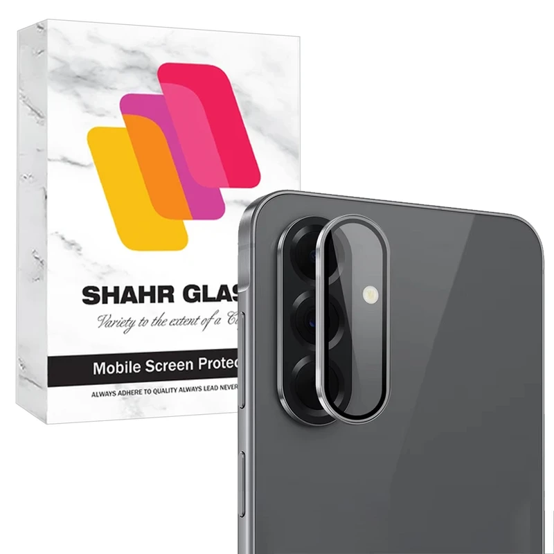 محافظ لنز دوربین شیشه‌ای شهر گلس مدل RINS20 مناسب برای گوشی موبایل سامسونگ Galaxy A37