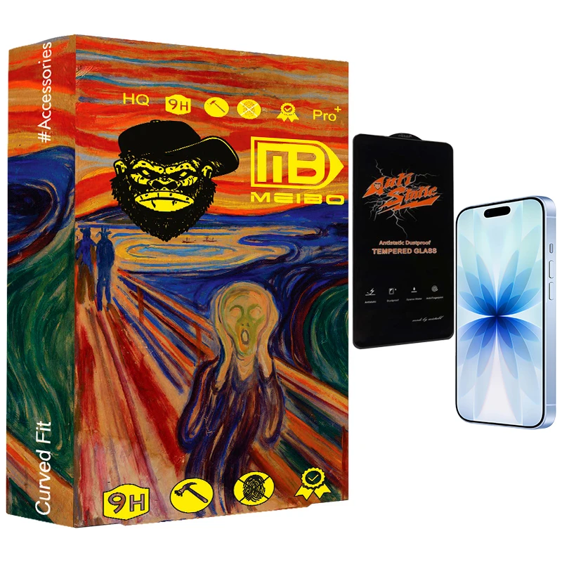 محافظ صفحه نمایش انتی‌استاتیک میبو مدل Duron 007 مناسب برای گوشی موبایل اپل IPhone 17