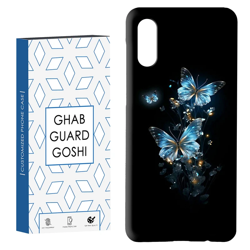 کاور قاب گارد گوشی طرح پروانه کد Dimo-368 مناسب برای گوشی موبایل سامسونگ Galaxy A02 / M02