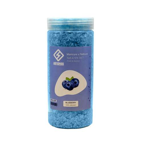 نمک حمام هامانا مدل Blueberry وزن 950 گرم