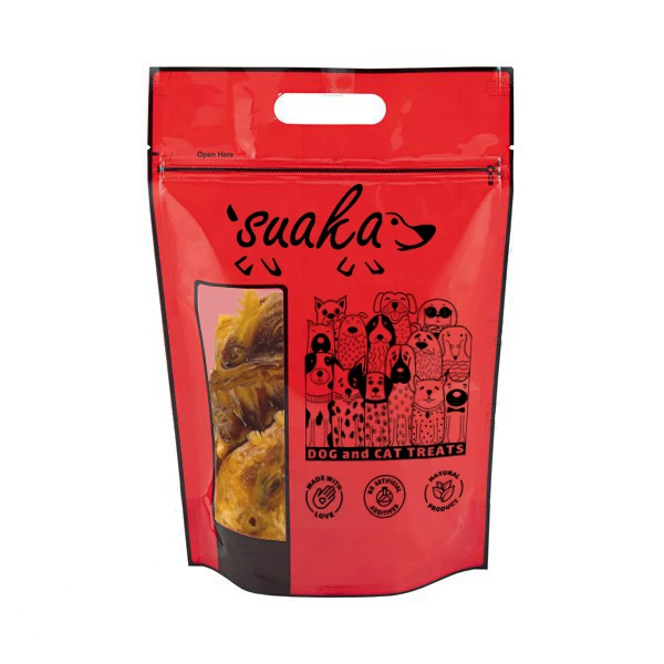 تشویقی سگ سوآکا مدل کله مرغ وزن 150 گرم