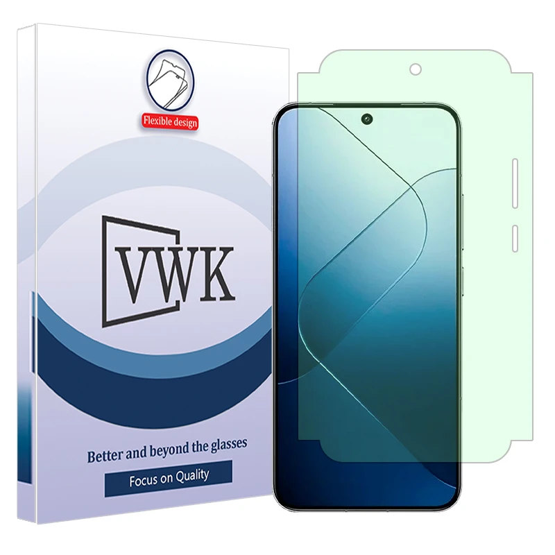 محافظ صفحه نمایش آنتی گرین وی دبلیو کی مدل Eye Care مناسب برای گوشی موبایل شیائومی 14