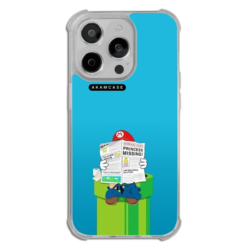 کاور آکام مدل AMCWTA14PRO-SUPER MARIO10 مناسب برای گوشی موبایل اپل iPhone 14 Pro