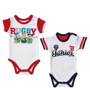 بادی آستین کوتاه نوزادی پولونیکس کد 056 مجموعه 2 عددی 