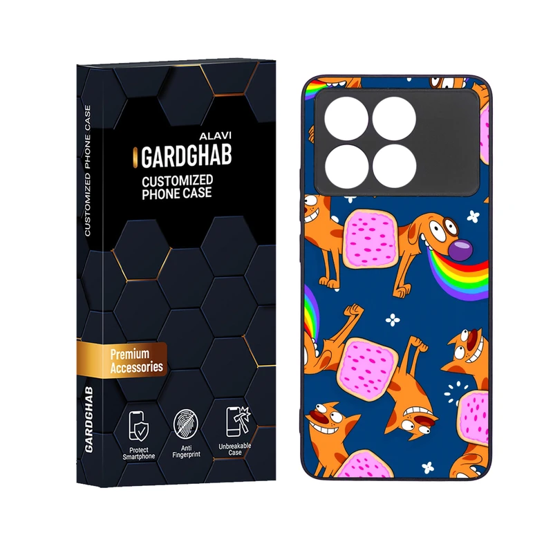 کاور گارد قاب علوی مدل دور ژله ای مناسب برای گوشی موبایل شیائومی Poco X6 Pro