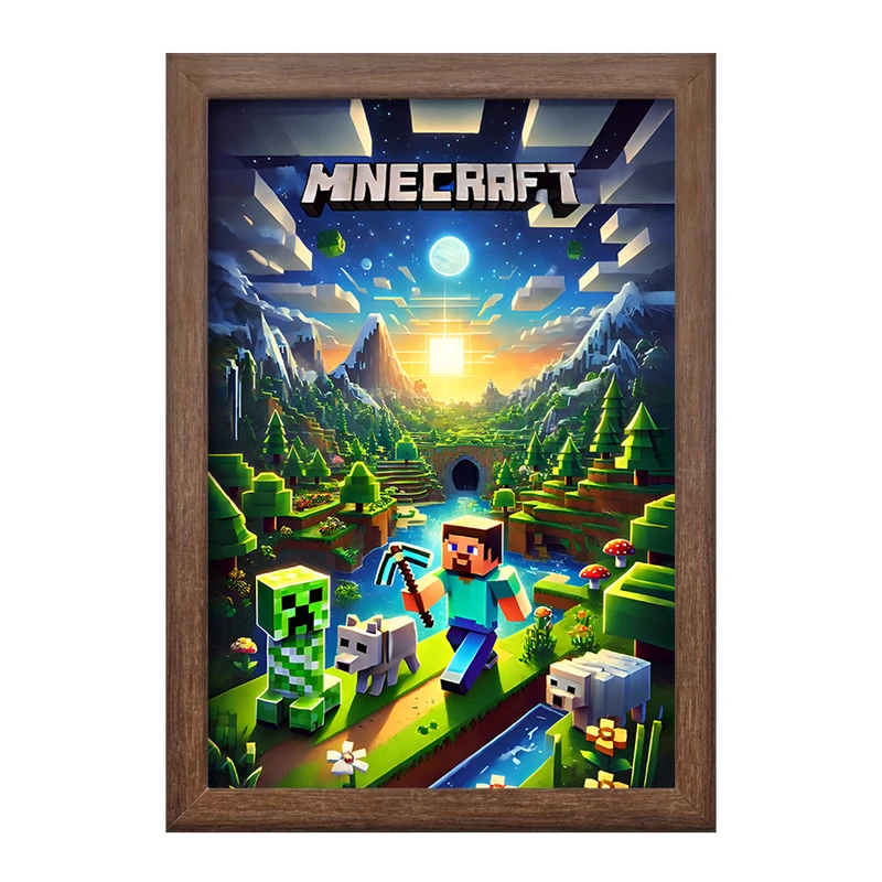 تابلو خندالو طرح ماینکرافت (Minecraft) کد F12061