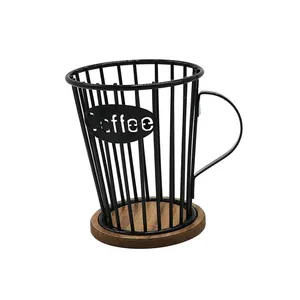 استند کافی مدل کف چوبی کد DH10