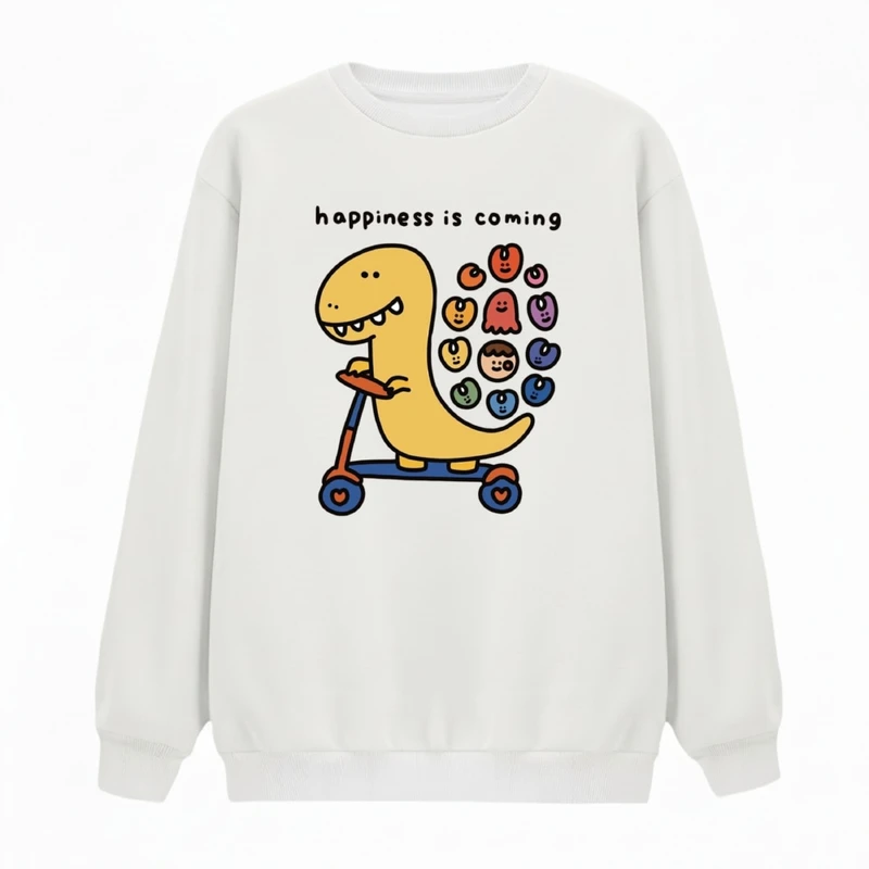 سویشرت زنانه مدل شادی در راهه 