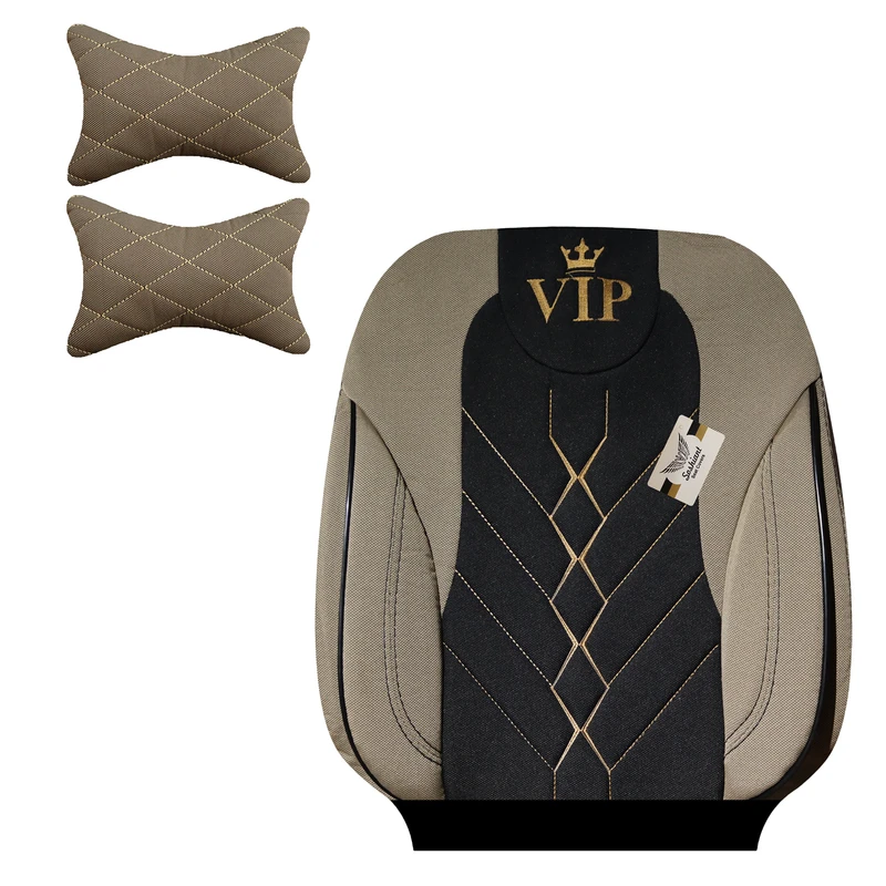 روکش صندلی خودرو سوشیانت مدل vip مناسب برای سمند به همراه پشت گردنی