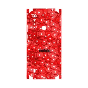 MAHOOT Youtube-FullSkin Cover Sticker for Motorola Moto G8 Power Lite