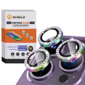 Ultimate Shield Diamond Ring Camera Lens Protector For Apple Iphone 12 Pro Max