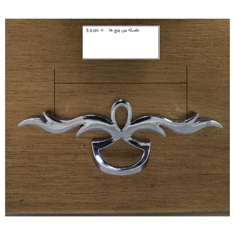 دستگیره کابینت و کمد مدل C22 دستگیره کابینت و کمد مدل C22