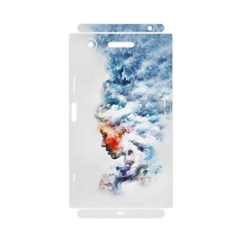 برچسب پوششی ماهوت مدل Women and the Cloud Digital Art-FullSkin مناسب برای گوشی موبایل سونی Xperia XZ1