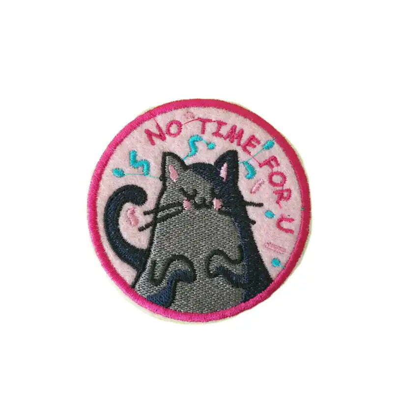 استیکر پارچه و لباس مدل حرارتی طرح گربه