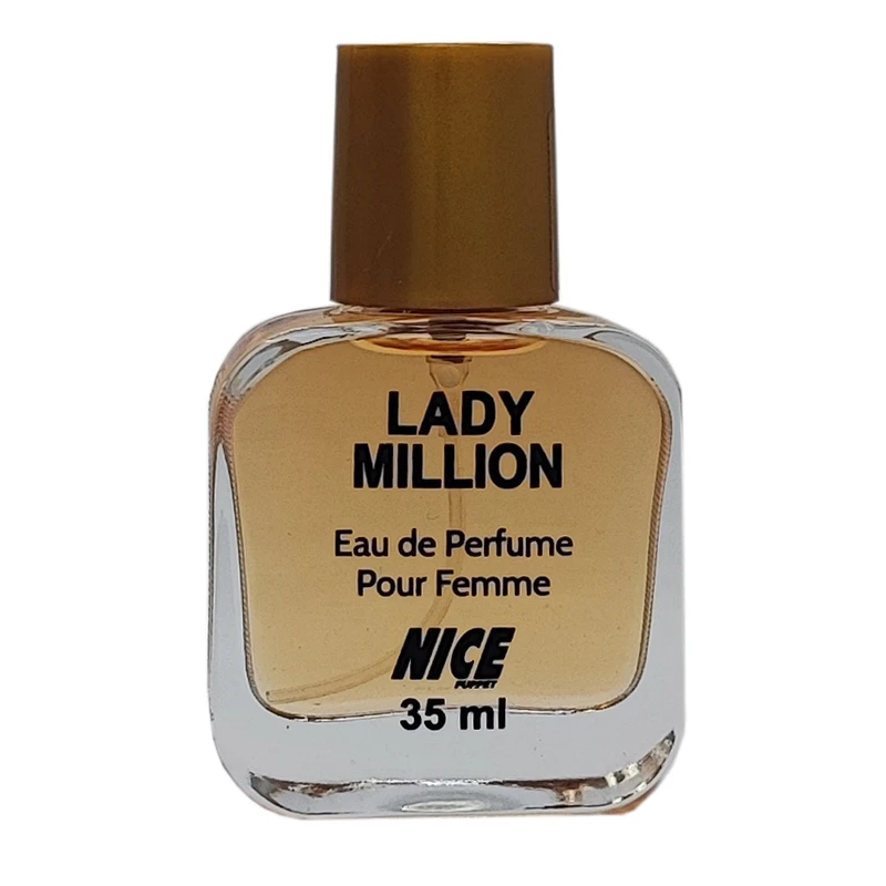 عطر جیبی زنانه نایس پاپت مدل Lady milion حجم 35 میلی لیتر 
