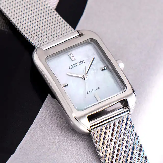 ساعت مچی عقربه ای زنانه سیتی زن مدل EM0491-81D