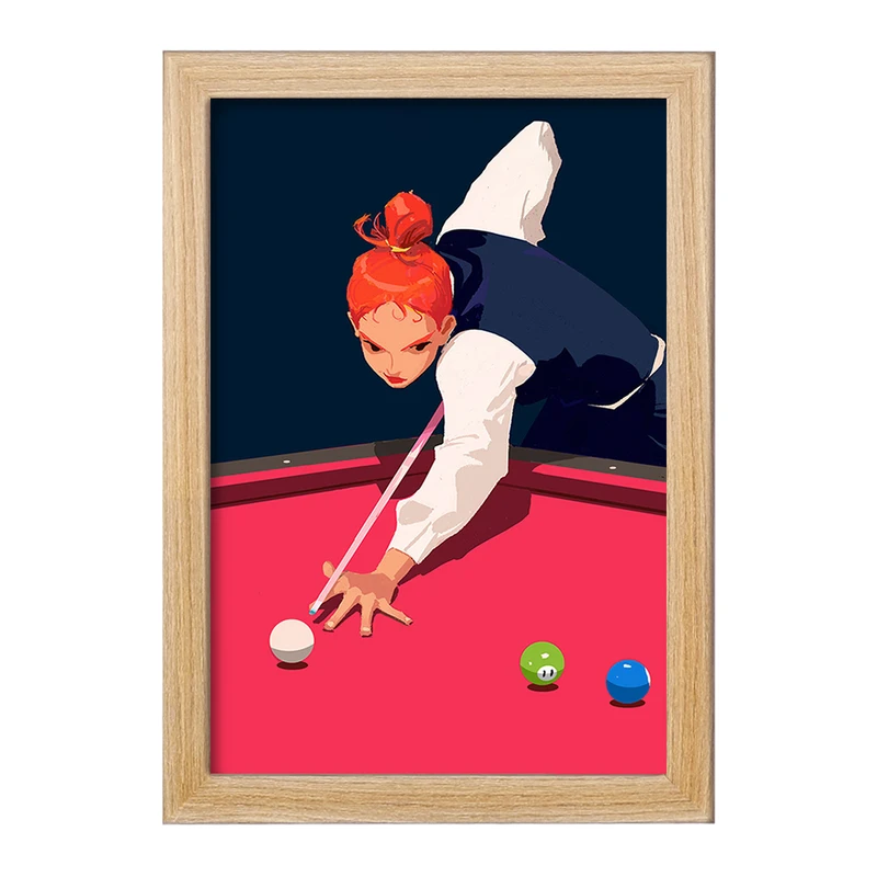 تابلو خندالو مدل بیلیارد Billiard کد 28118
