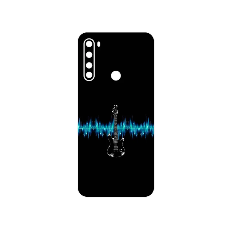 برچسب پوششی ماهوت مدل Electric Guitar مناسب برای گوشی موبایل شیائومی Redmi Note 8 2021