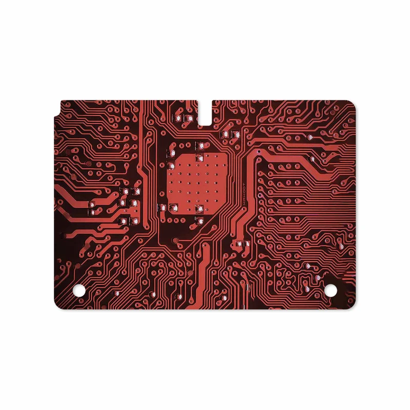 برچسب پوششی ماهوت مدل Red Printed Circuit Board مناسب برای تبلت سامسونگ Galaxy Note 10.1 2012 N8010
